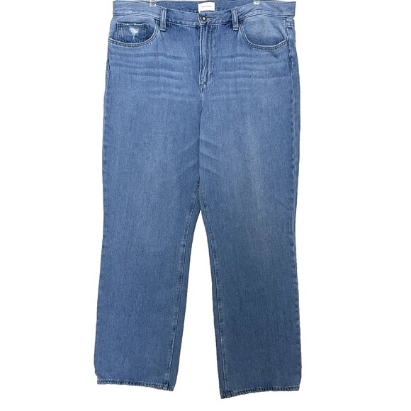 Favorite Daughter The Tommy Mid Rise Boyfriend Jeans Women's 34 Distressed - Picture 2 of 14